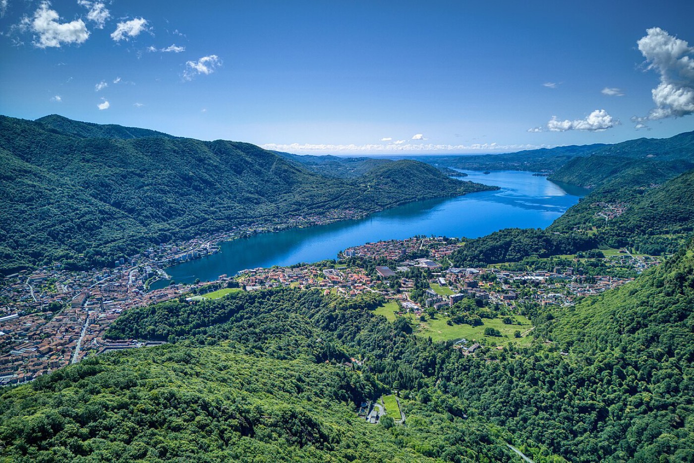 Озеро Орта згори